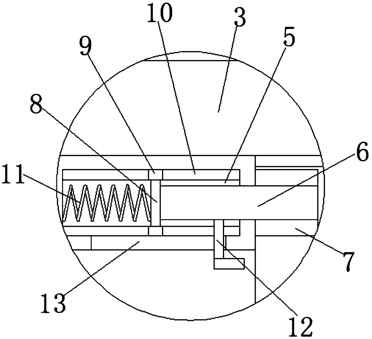 Ceiling device for steel structure workshop