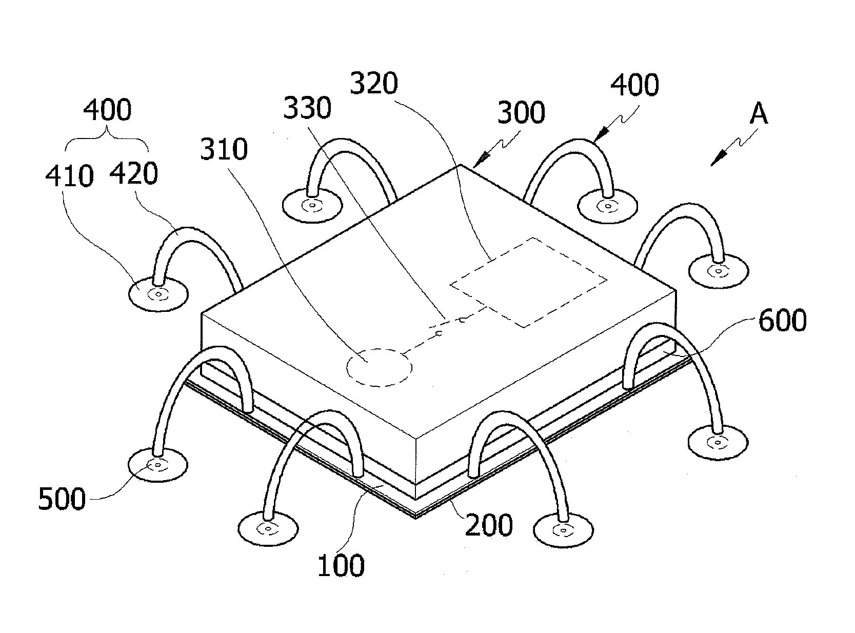 Vibrating stimulus pad