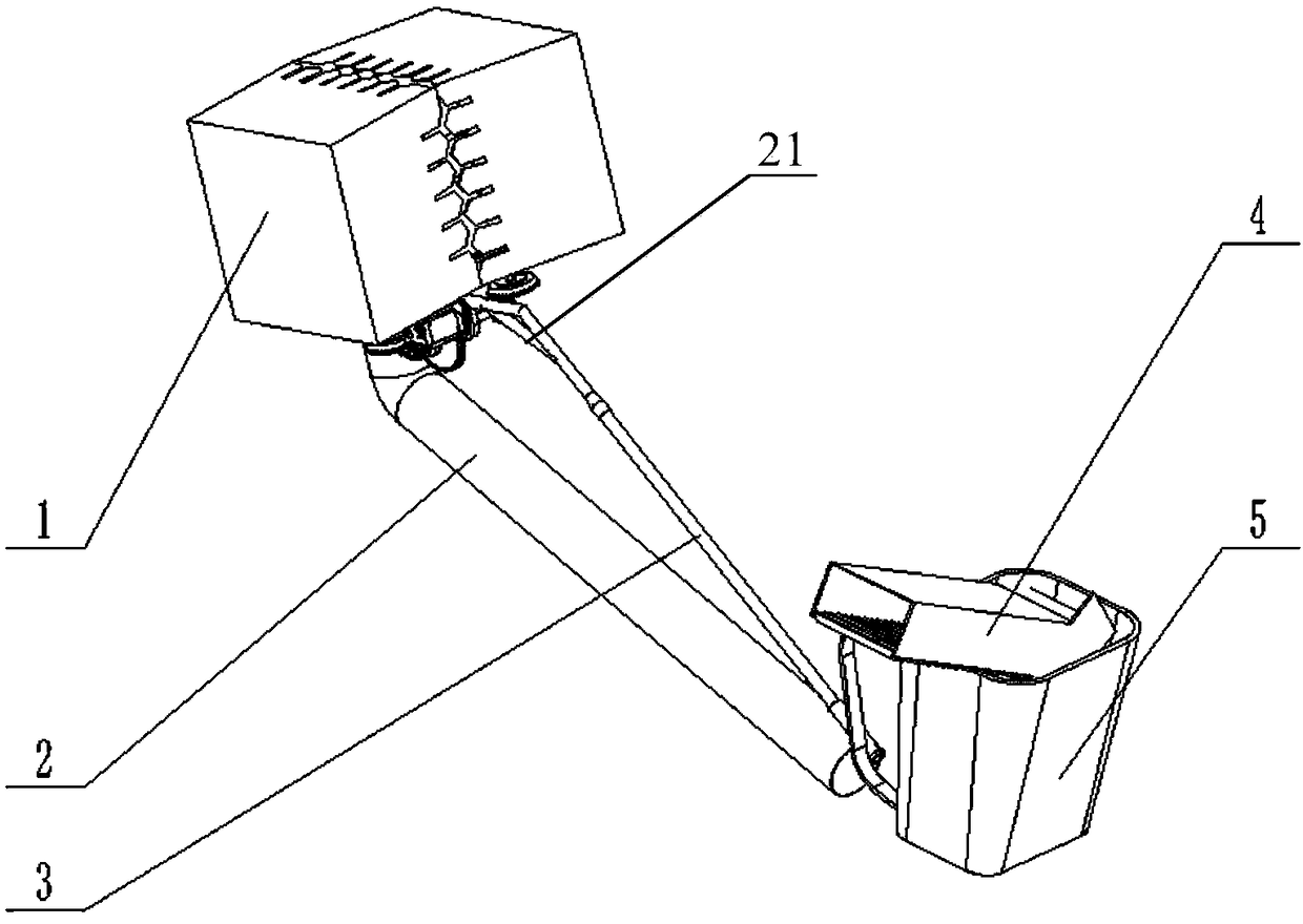 Jujube picking machine