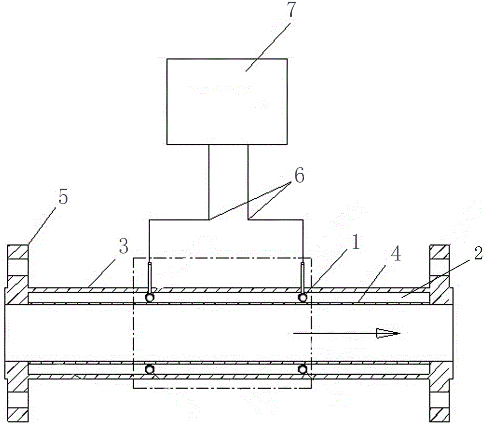 Dense-phase pulverized coal mass flowmeter