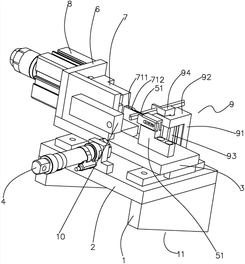 Integrated wire stripping machine for double-wire-diameter wire