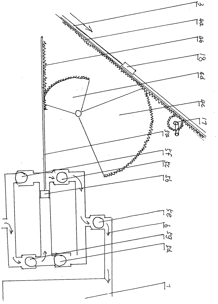 Compressed-gas type sea wave power generating device