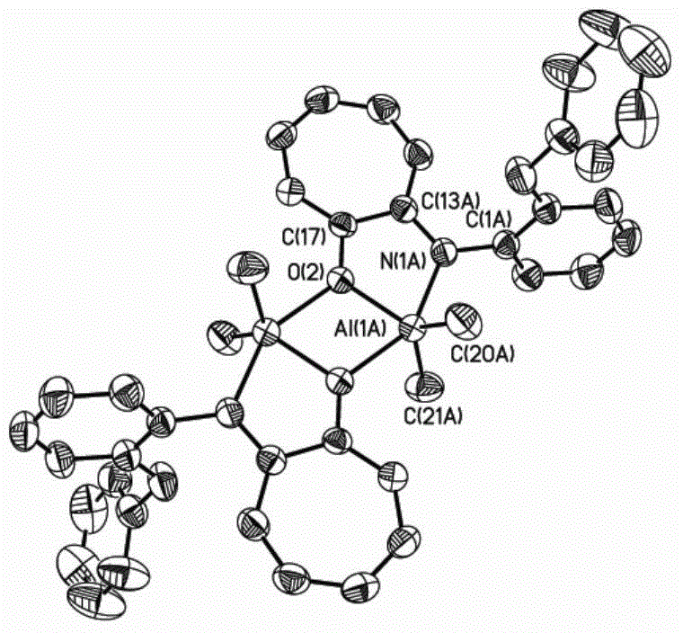 Cycloheptatriene-structure-containing aluminium compound catalysts, synthesis thereof and uses of the catalysts