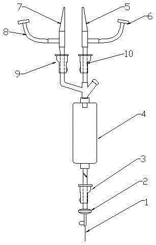 Infusion apparatus allowing convenient tube flushing