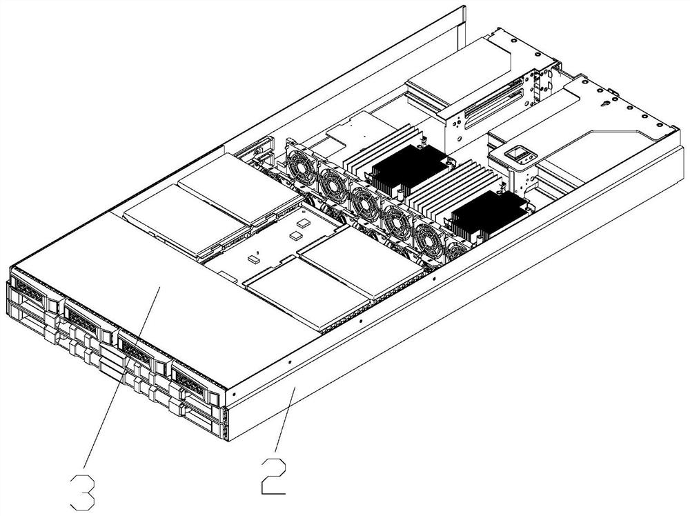 2U high-storage server architecture