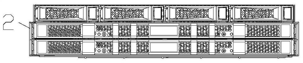 2U high-storage server architecture