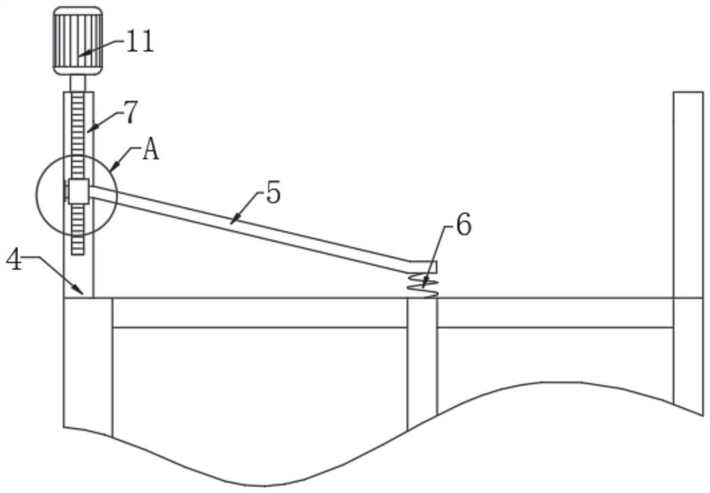 Calcium sulfate whisker powder screening device