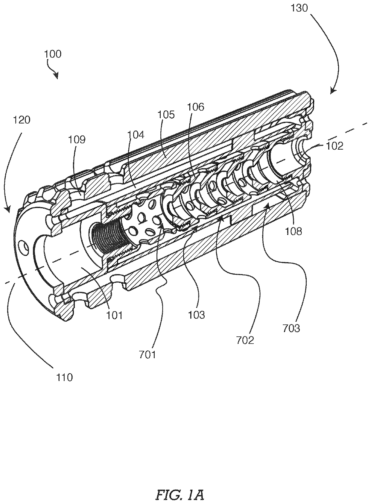 Firearm suppression device