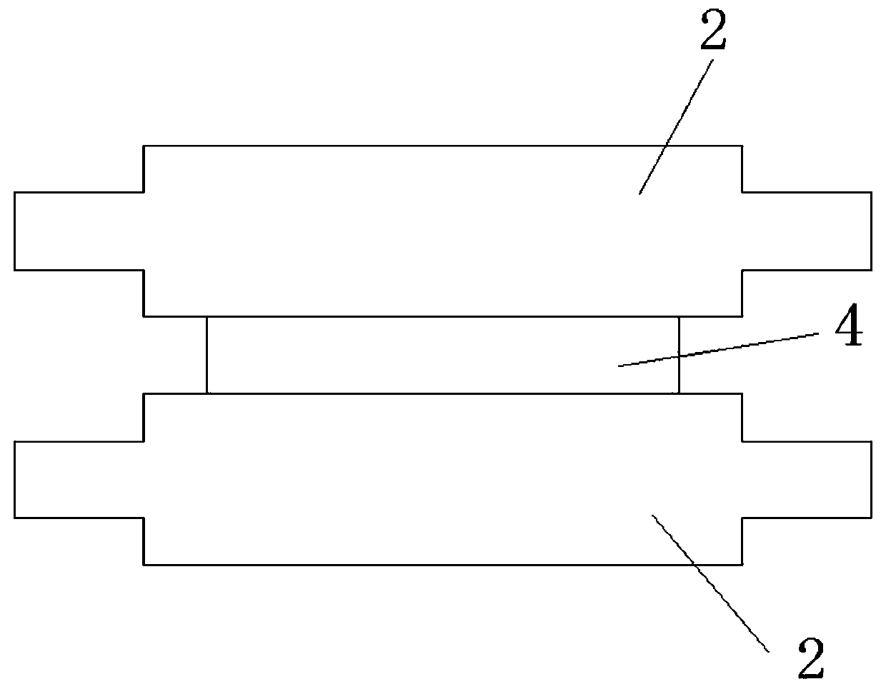 Method for reducing clearance of roller thrust bearing