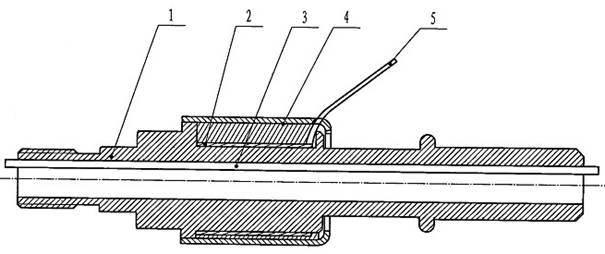 Pipeline heating connector