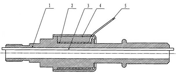 Pipeline heating connector