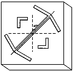 An ultra-thin ultra-broadband line-polarized electromagnetic wave polarization converter