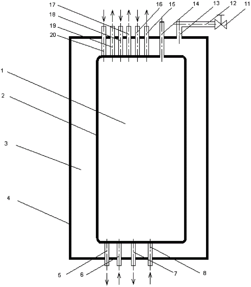 Double-layer shell negative pressure absorption refrigeration and air conditioning equipment