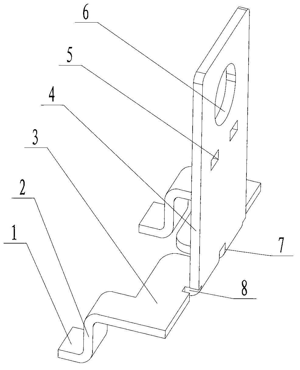 Electrode terminal of power module and welding method thereof