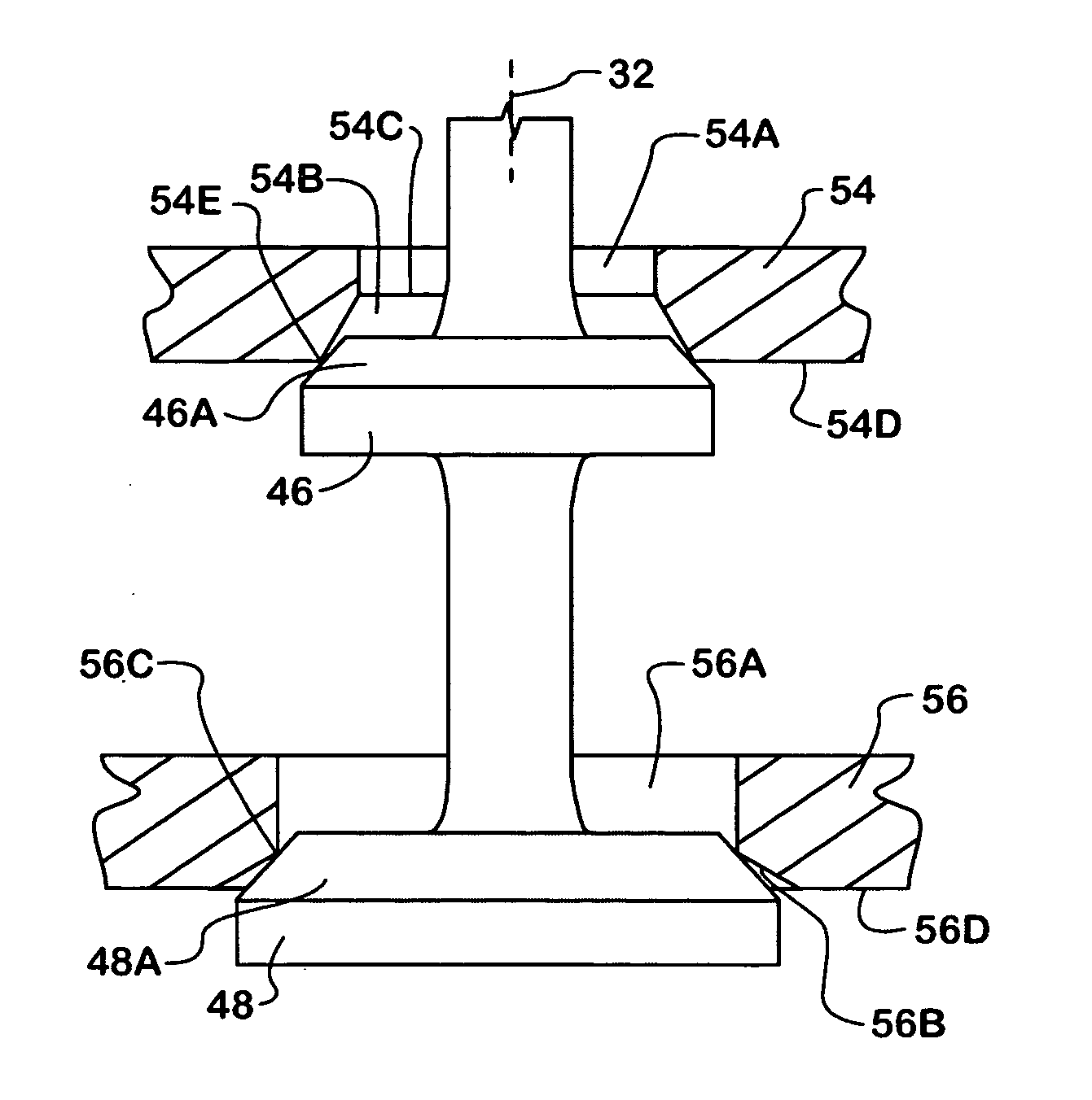 Emission control valve having improved force-balance and Anti-coking