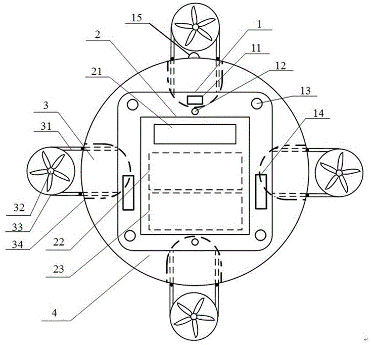 All-dimensional cleaning robot device and control method thereof