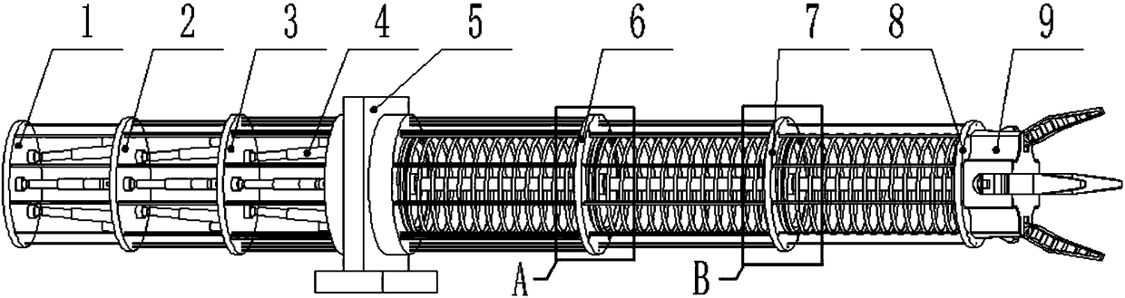 Successive type robot oriented to large loads