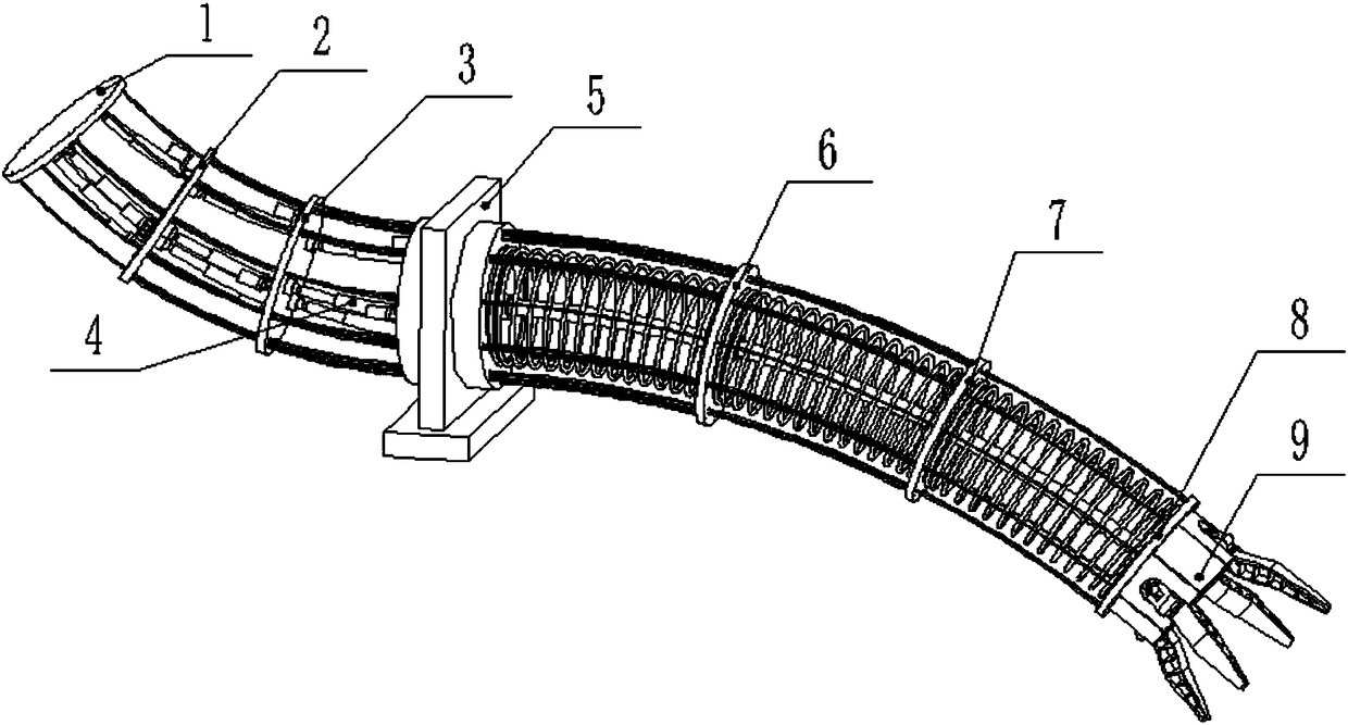 Successive type robot oriented to large loads