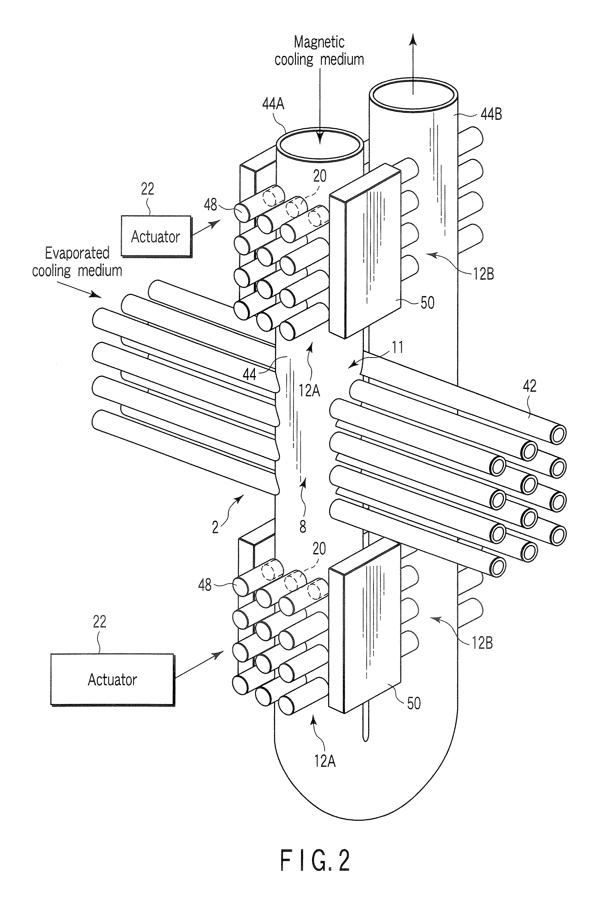 Hybrid magnetic refrigerator