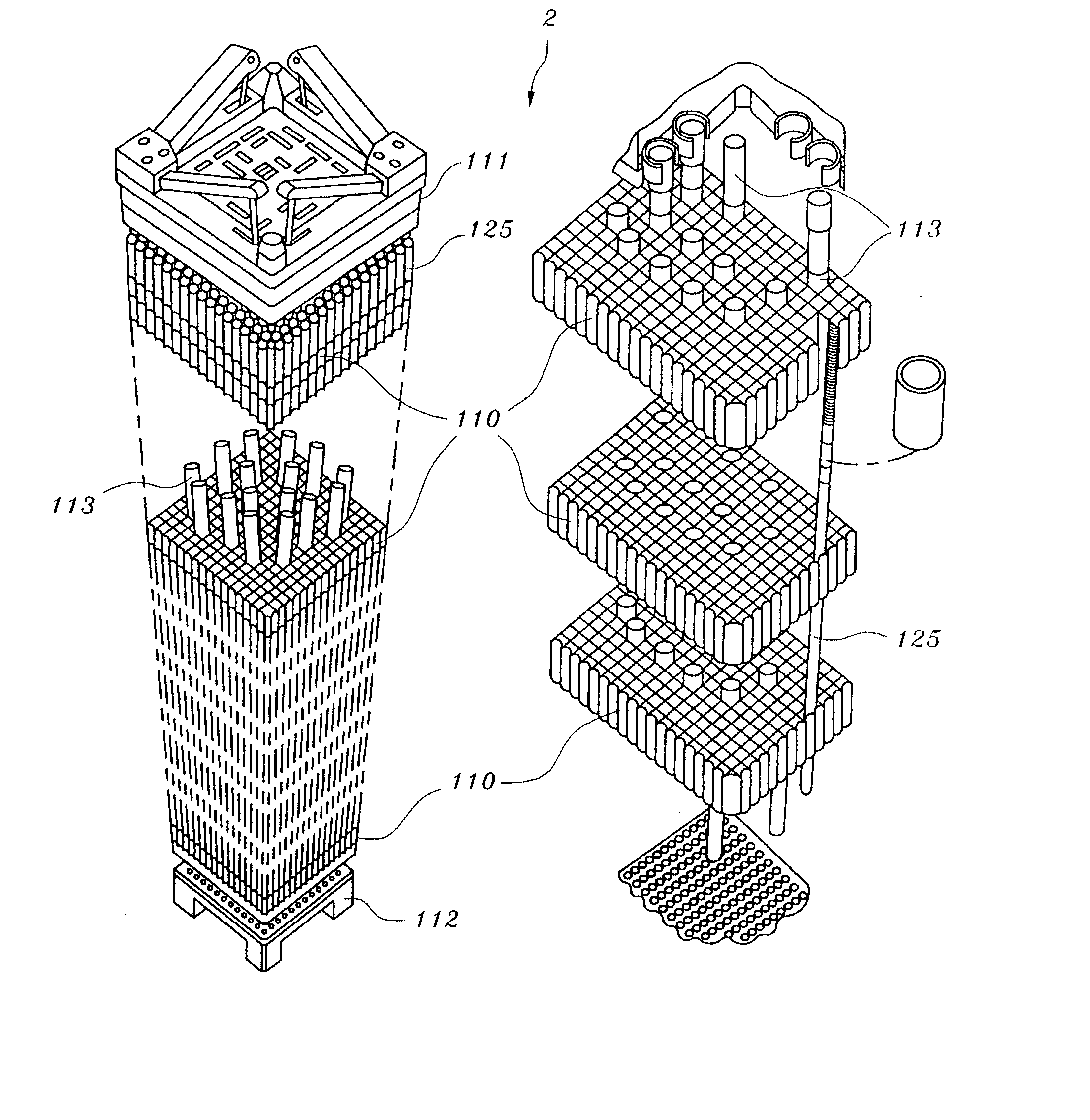 Spacer grid spring for increasing the conformal contact area with fuel rod