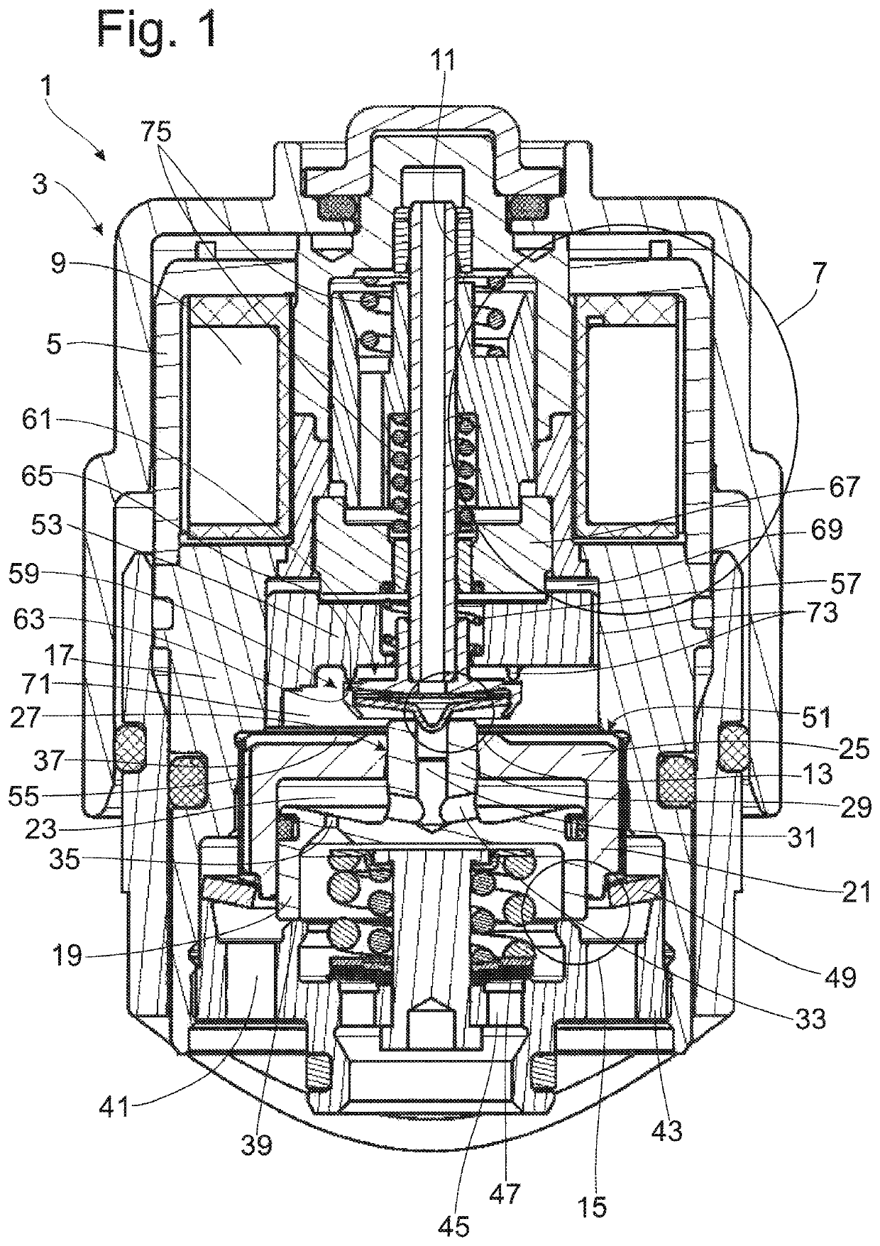 Adjustable damping valve device