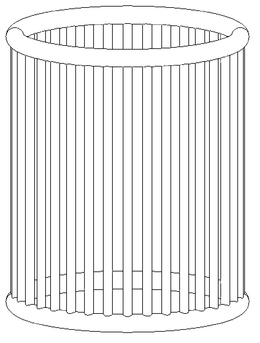 Aluminum-made vertical heat sink device with high temperature distribution uniformity