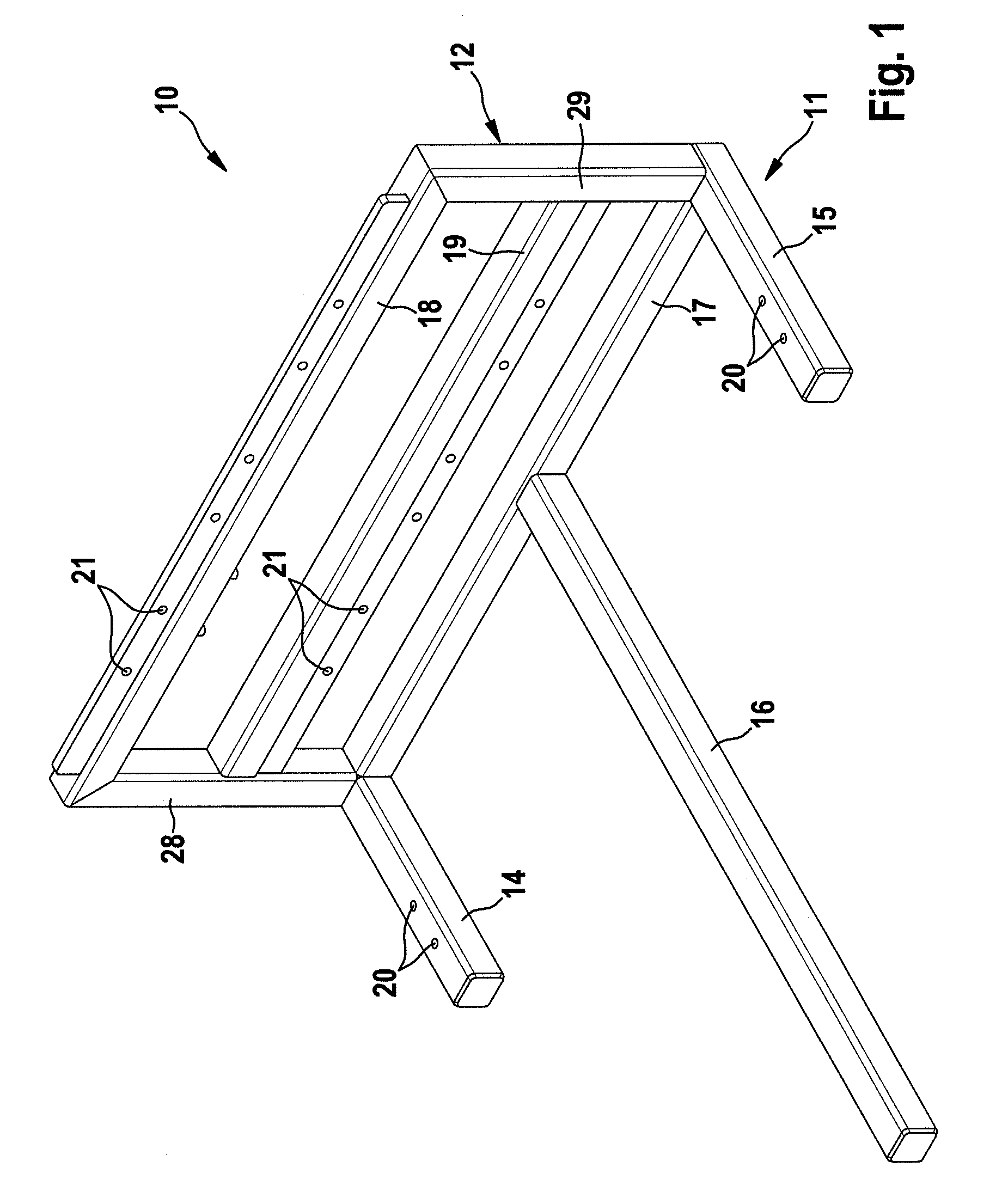 Frame for an upper contact grilling or roasting plate