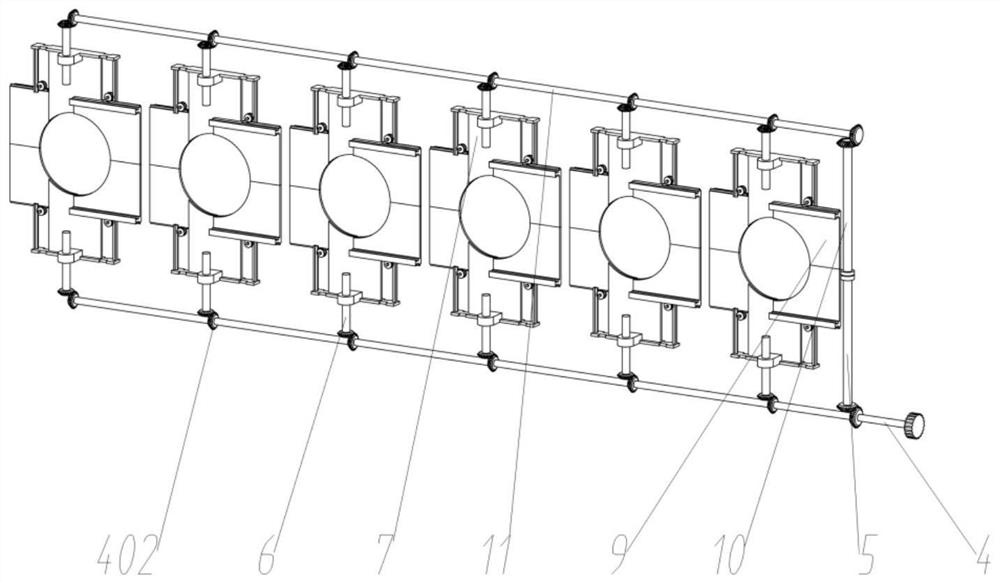 Electrical cabinet with separable protective threading plate