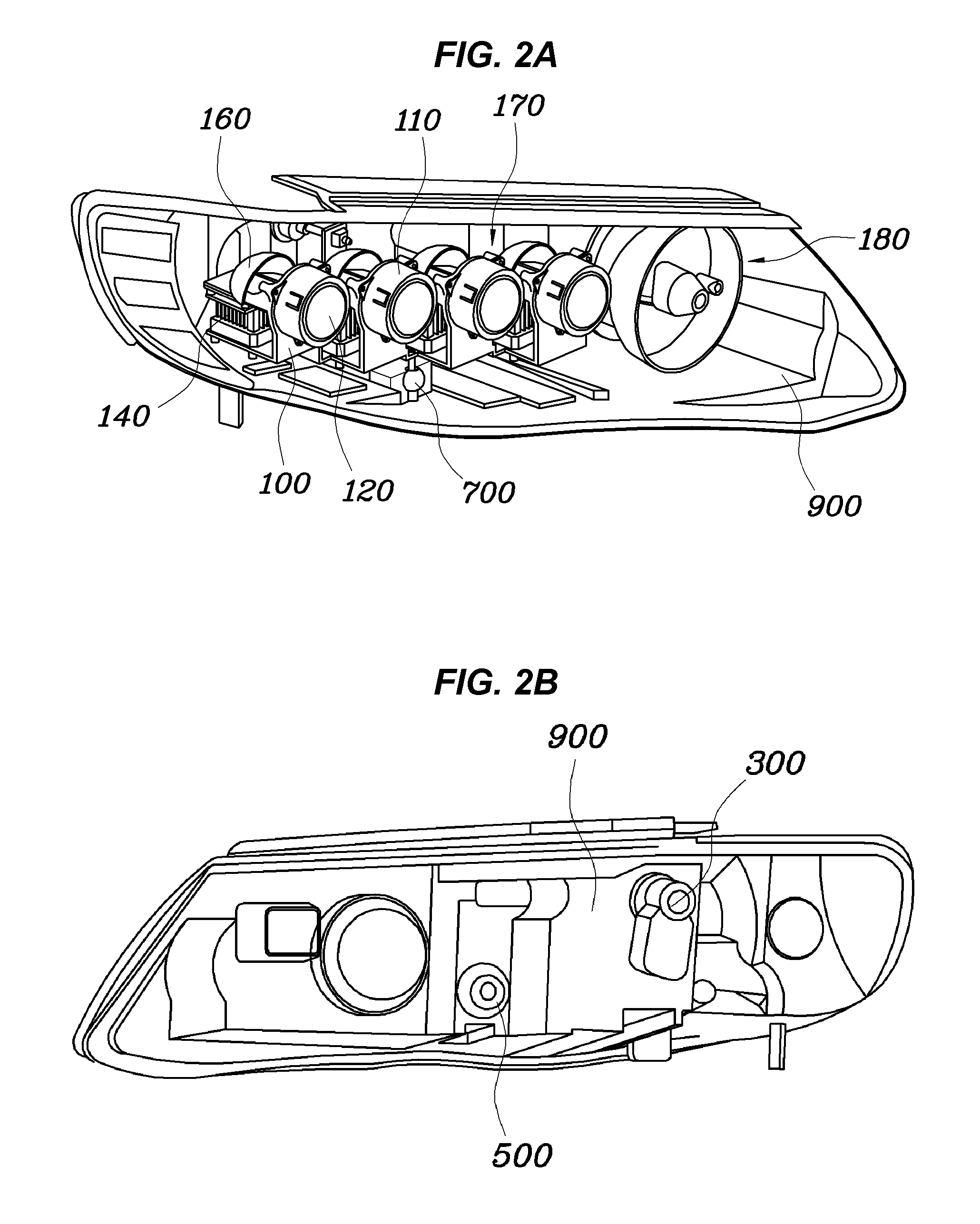 Apparatus for aiming LED headlamp