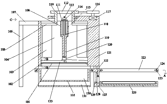 Putty powder producing and processing device