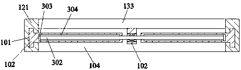 Putty powder producing and processing device