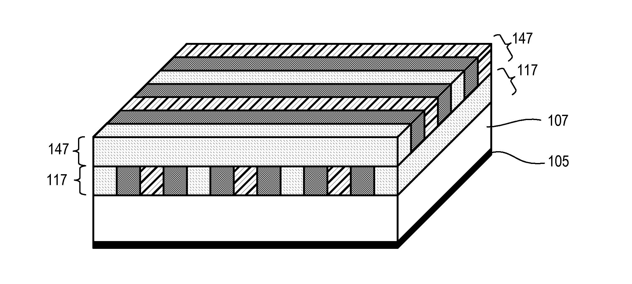 Method for multiplying pattern density by crossing multiple patterned layers