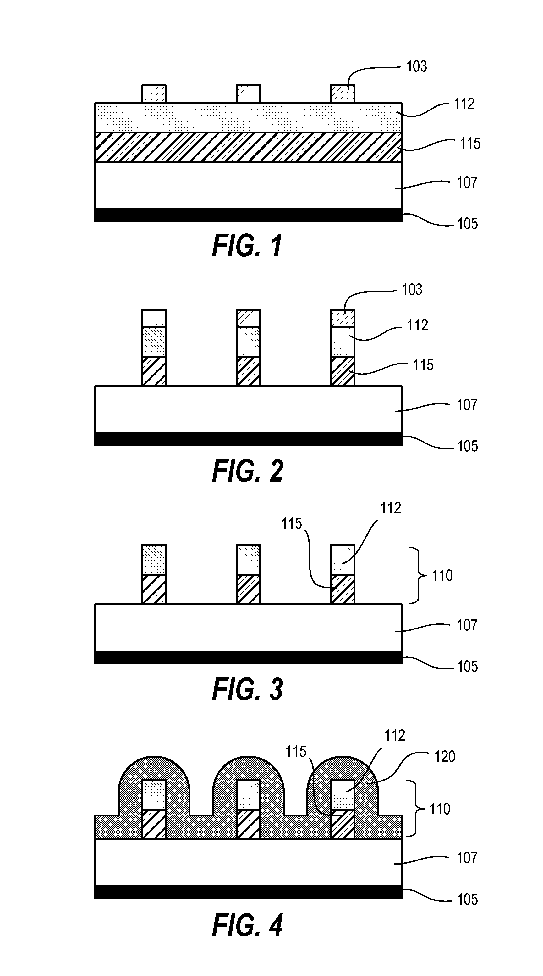 Method for multiplying pattern density by crossing multiple patterned layers