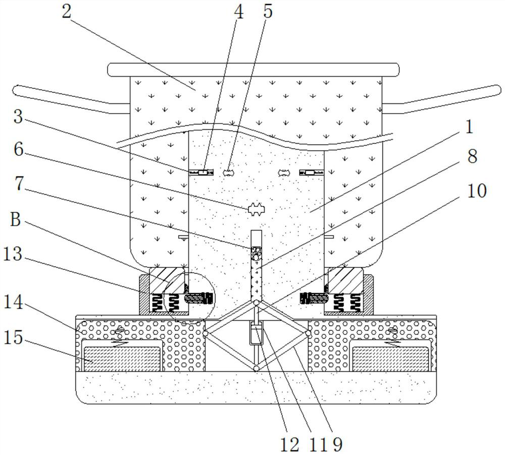 Coat hanger with anti-toppling function