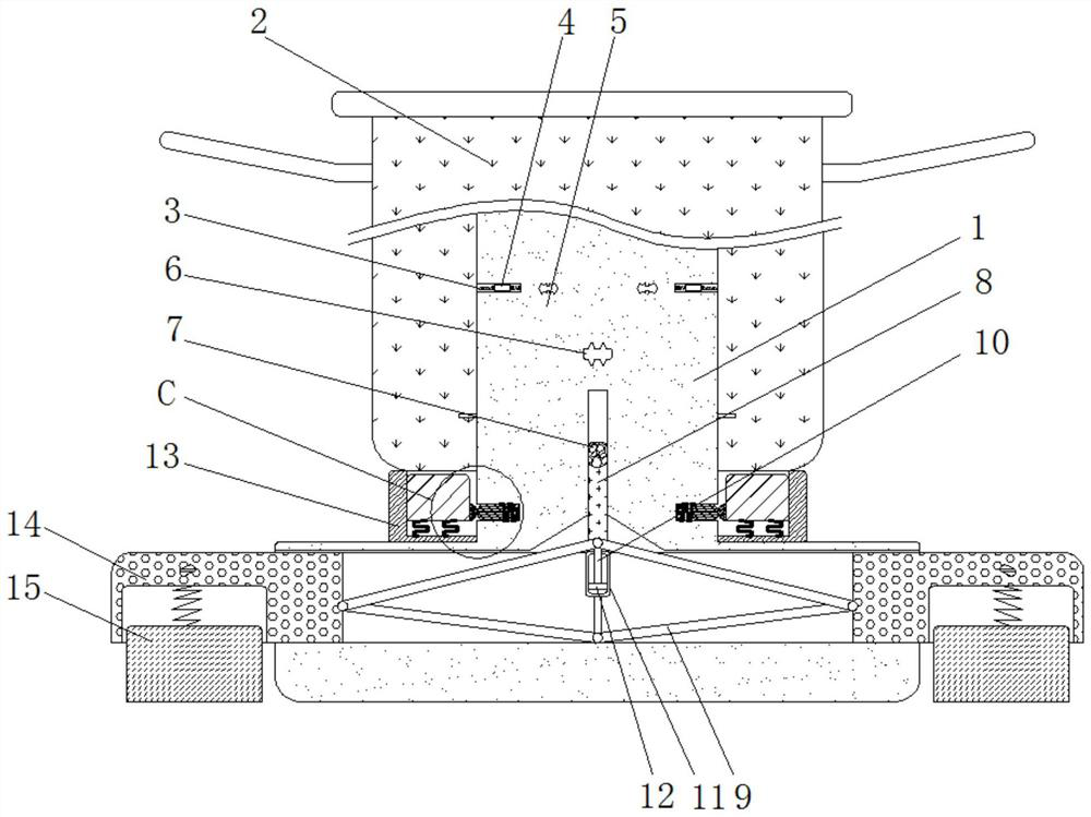 Coat hanger with anti-toppling function