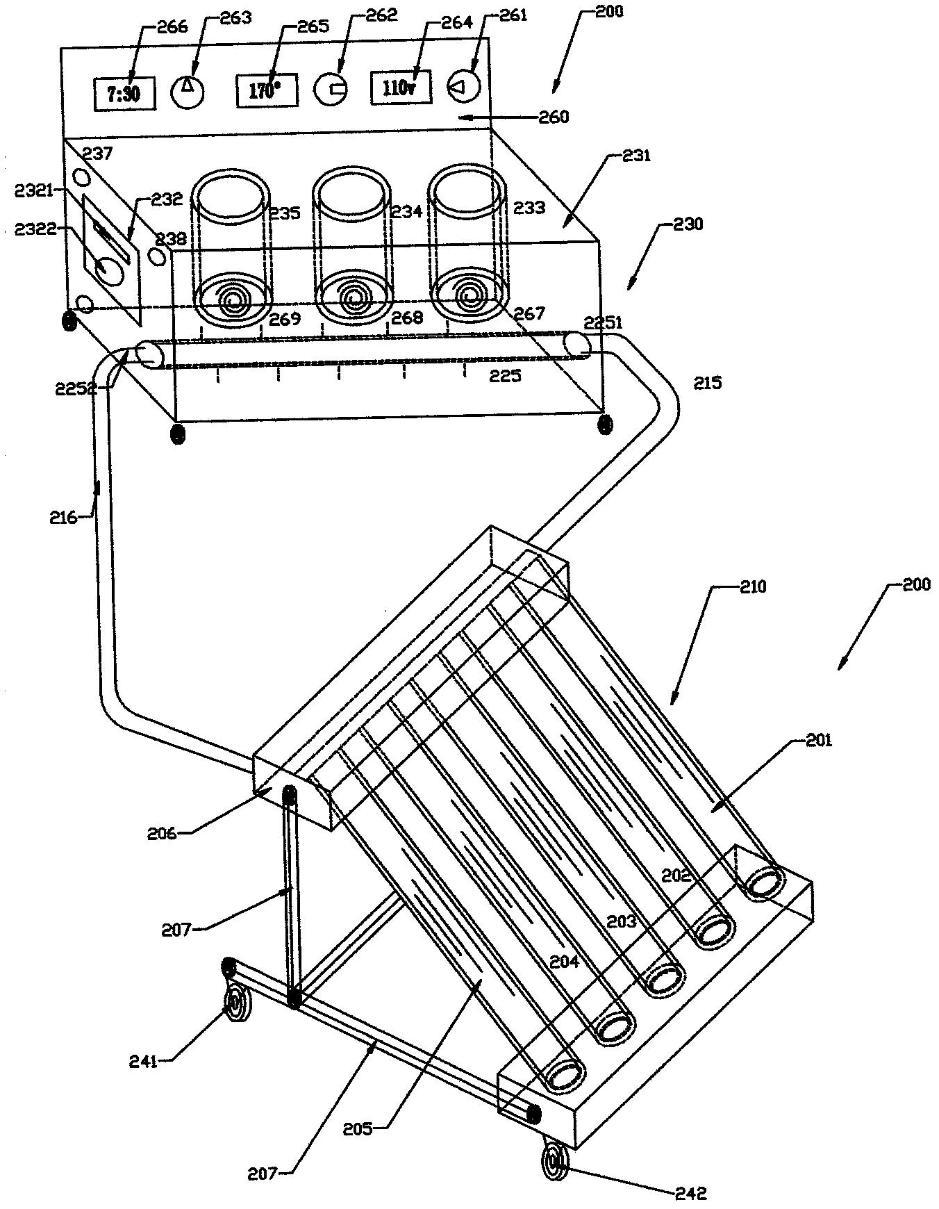 Solar cooking range and appliances