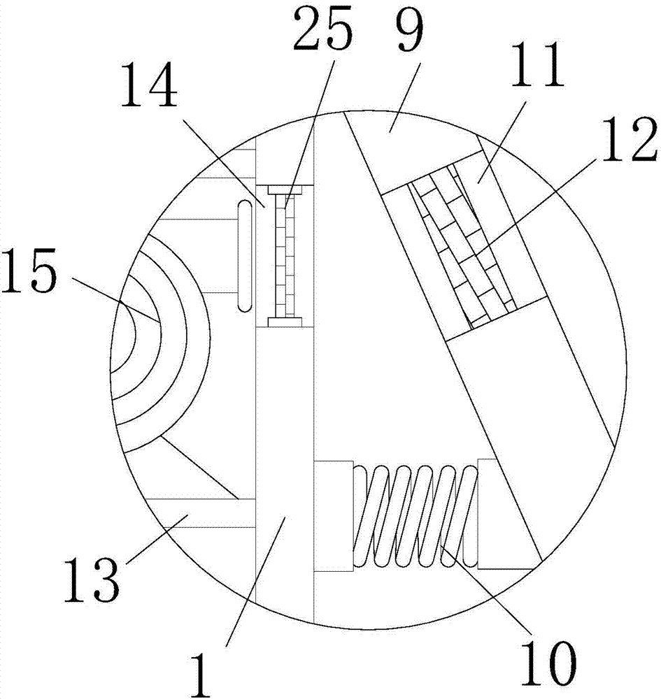 Automatic construction garbage disposal device