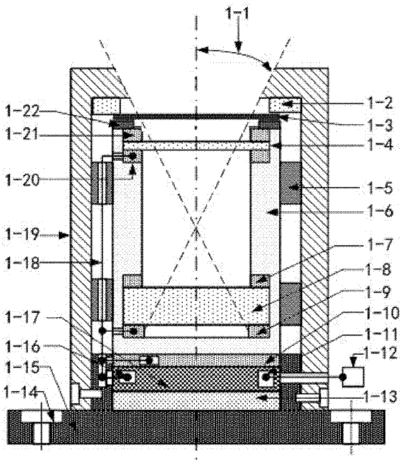 Detection device of space electrons