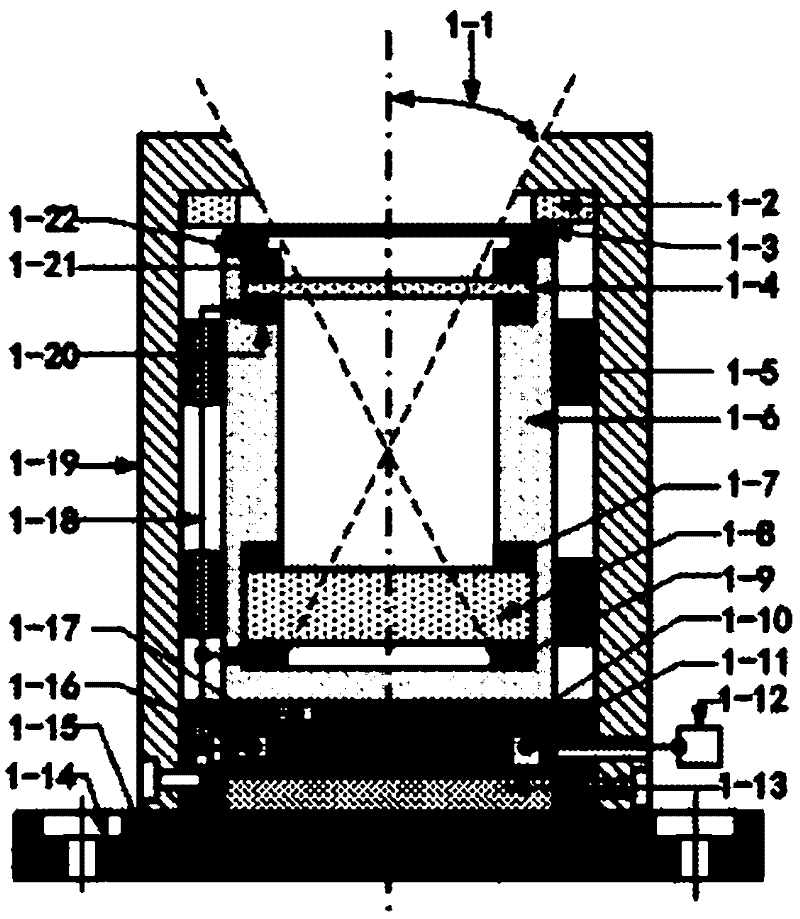 Detection device of space electrons