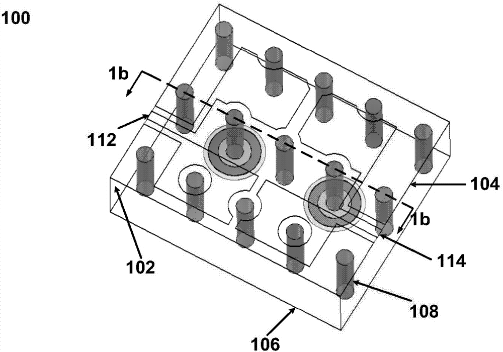 Micro reconfigurable electrical tunable electromagnetic band gap filter