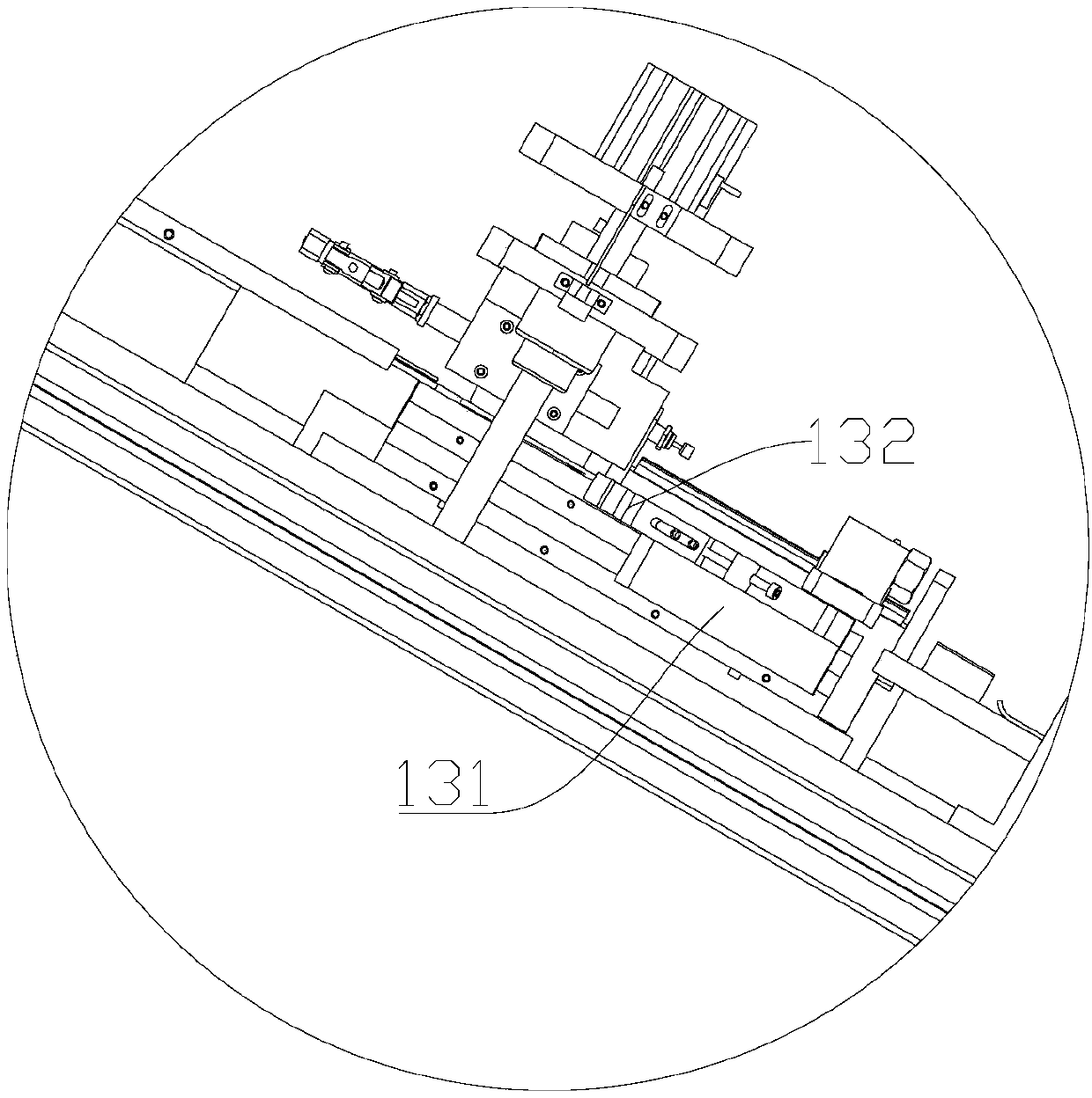 Bamboo chipping machine and bamboo chipping system