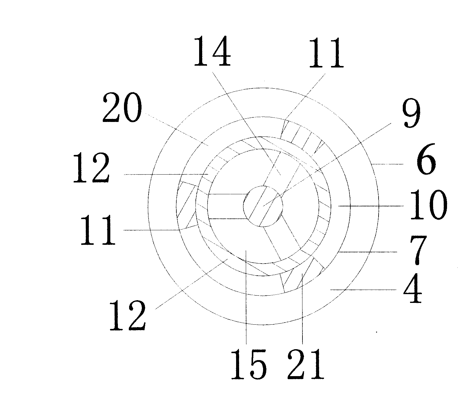 Fountain aeration spray head and manufacture method and use method thereof