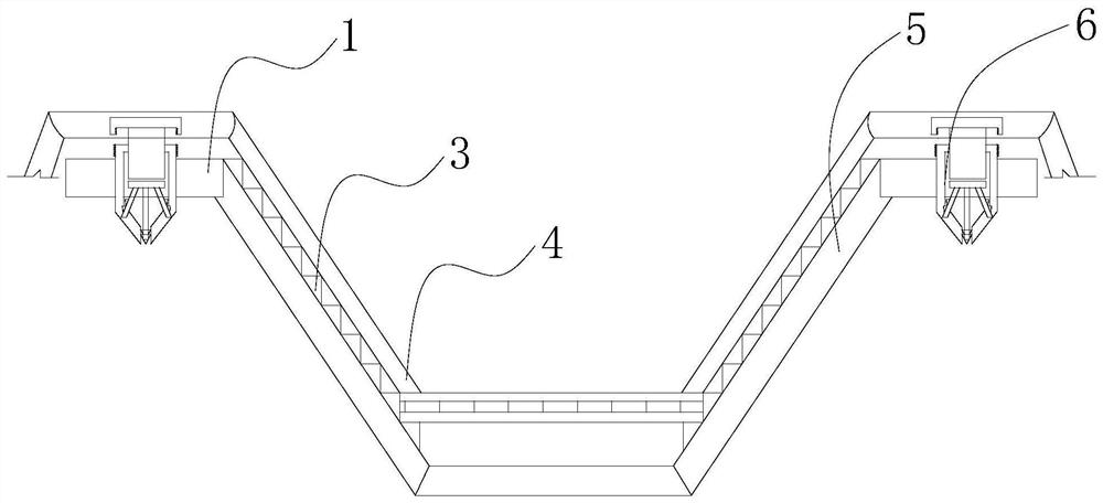 An energy-saving automatic impurity removal device for farmland canals