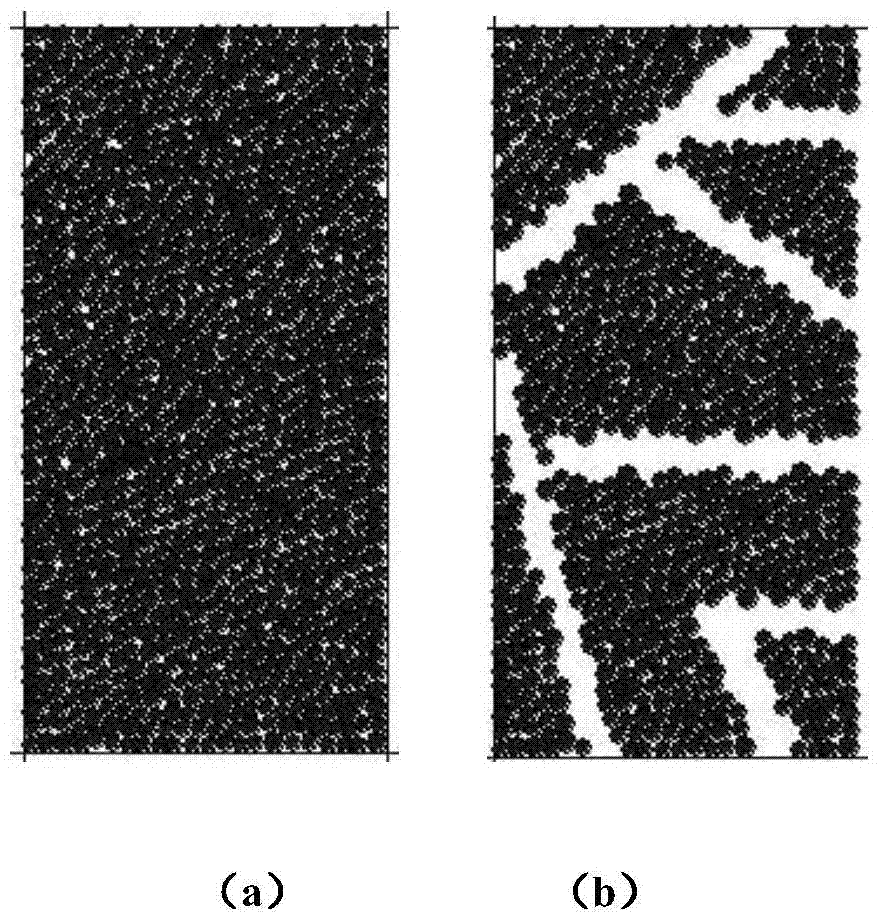 Simulation method of plugging of shale pore-throats by nanoparticles