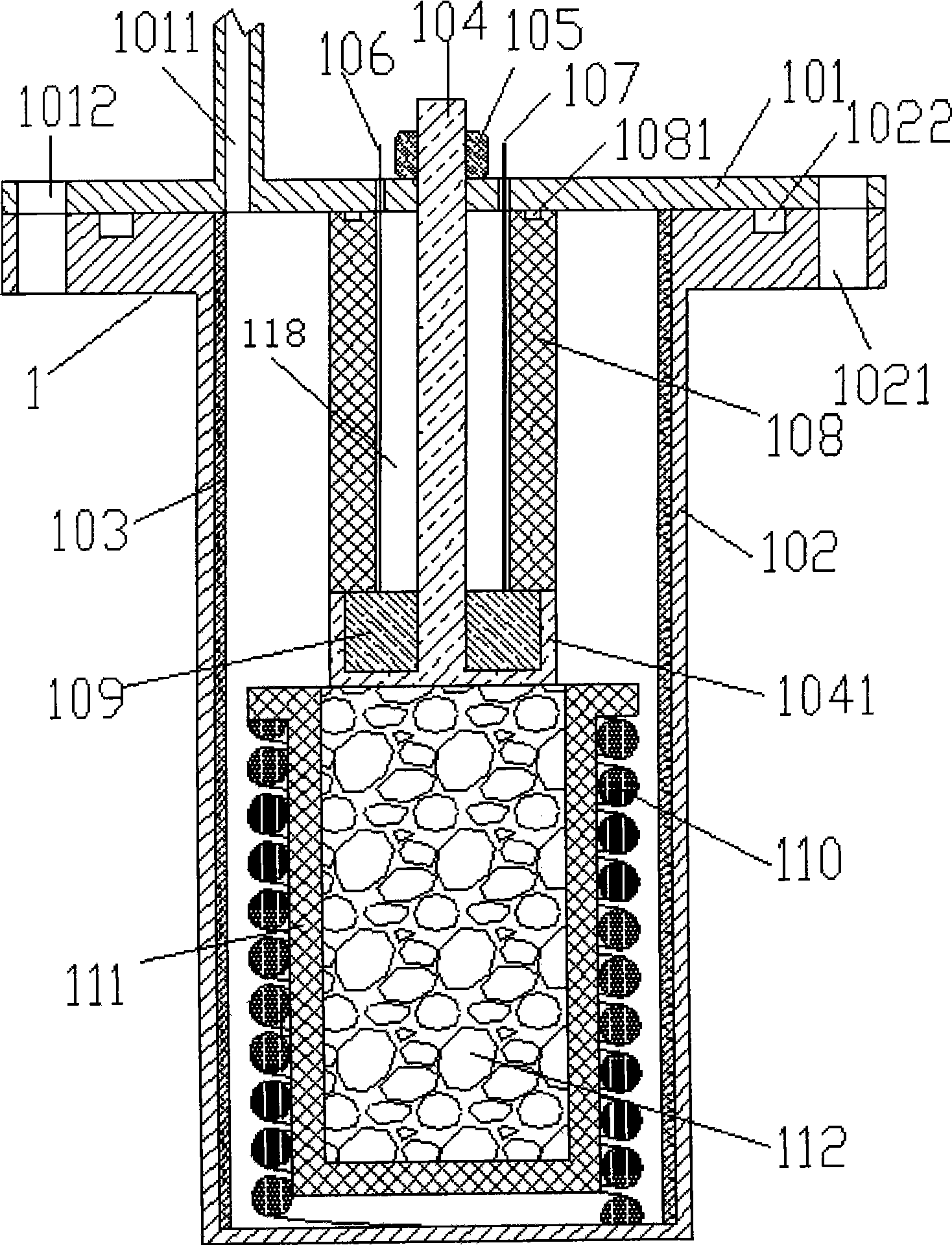 Micro liquid fuel propulsion system used in micro-nano satellite