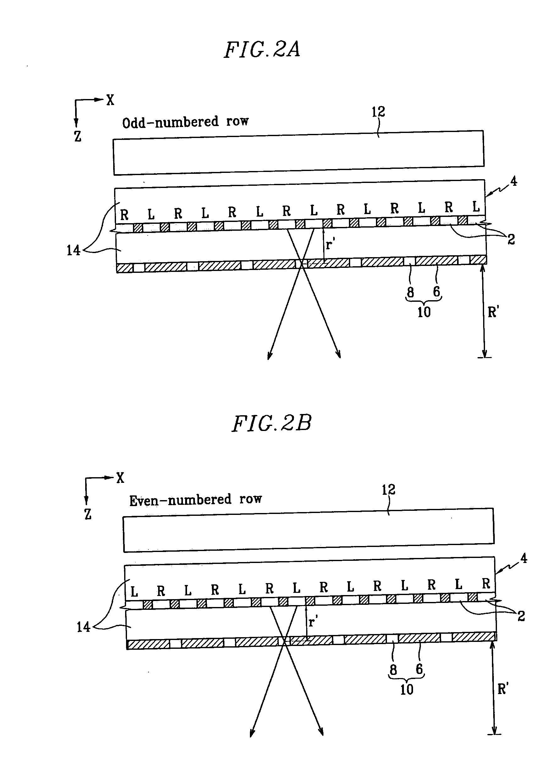 Parallax barrier and three-dimensional display device using the same