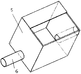 Dedusting and cooling integrated device of solar photovoltaic panel