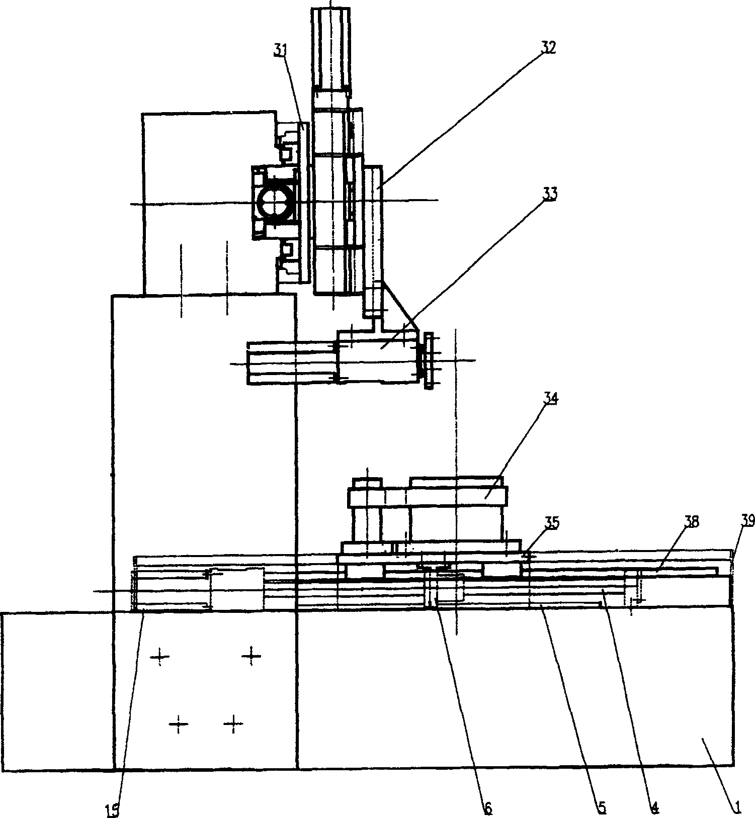 Non-spherical optical component composite machining and testing machine tools