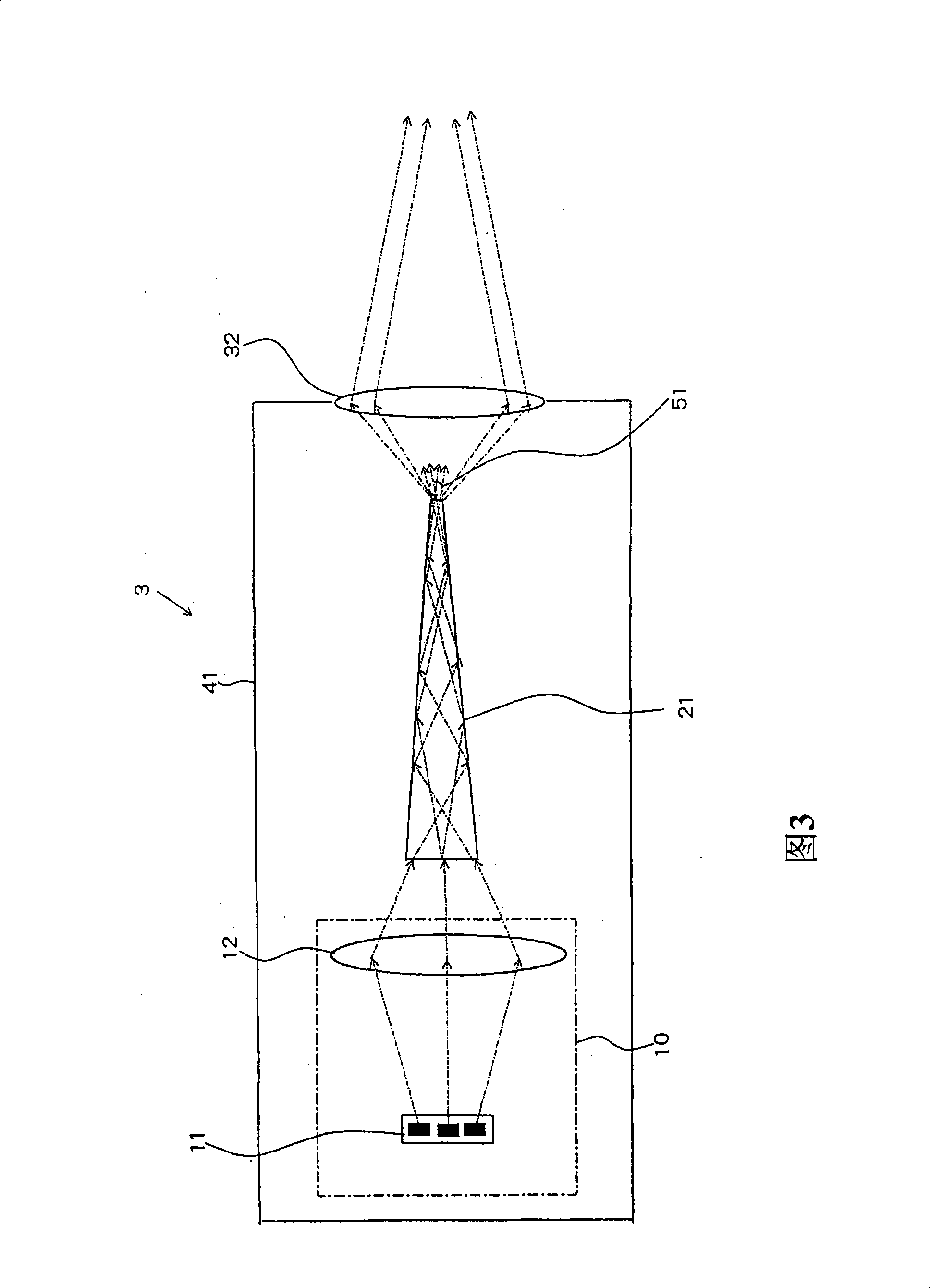 LED focus lamp