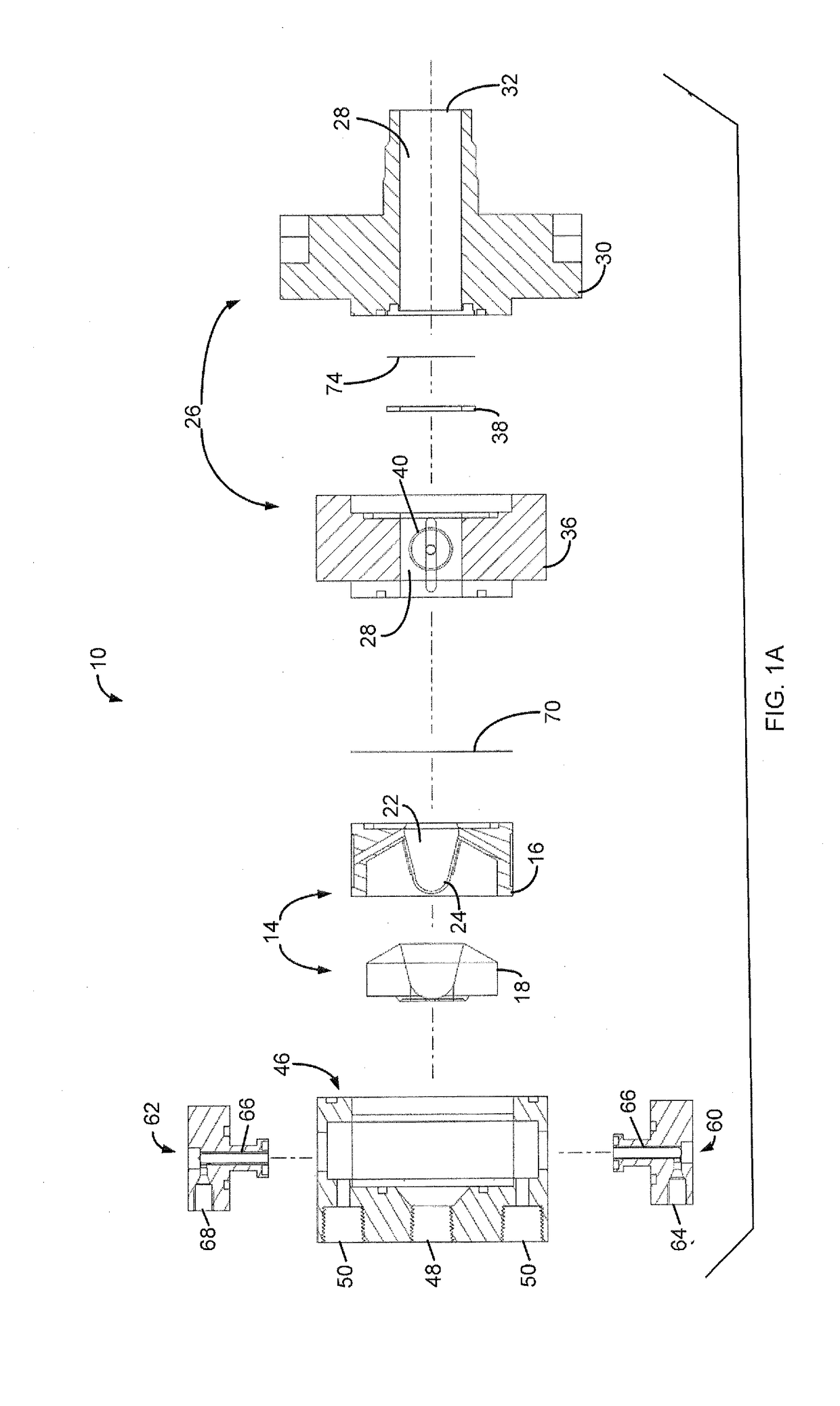 Solution target for cyclotron production of radiometals